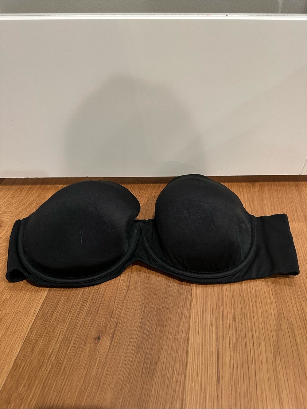 Cacique Black Strapless Molded Bra